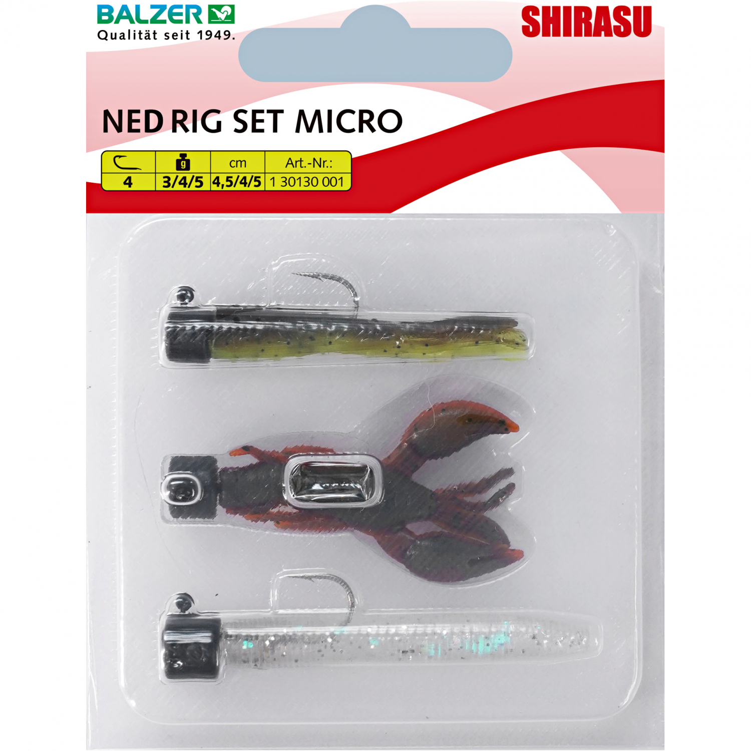 Shirasu Micro Ned Rig Set