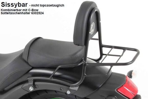 Sissy bar Hepco & Becker - noirRef : HBE01328A / 6002524 00 01