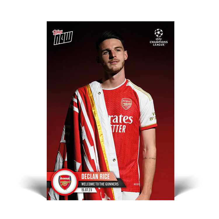 Topps UK - Welcome to the Gunners! - UCL TOPPS NOW® Card #133