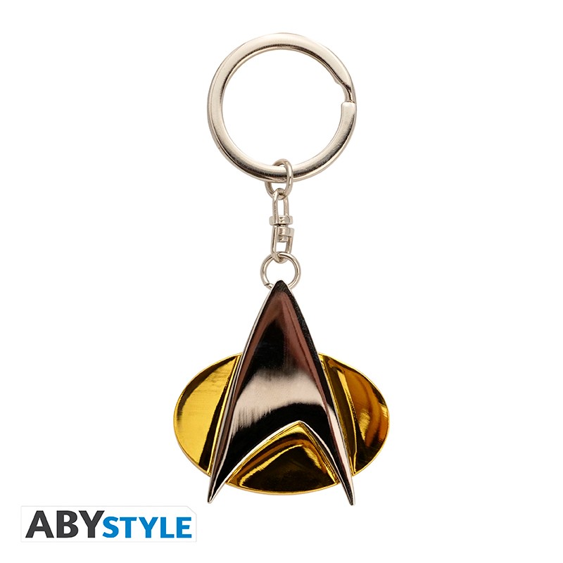 STAR TREK Keychain 3D Communicator Badge