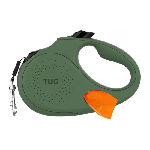 Tug Oval 360° Lead with Dispenser - S - 5 M - Red
