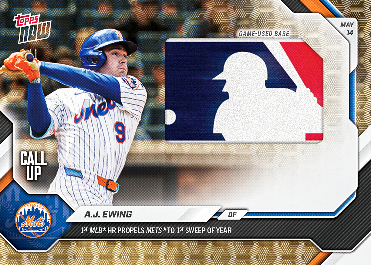 A.J. Ewing - 2026 MLB Topps NOW® - Card 202