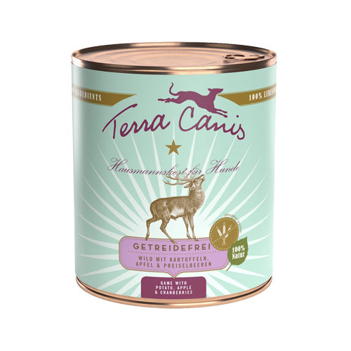 Terra Canis Grainfree Game with Potatoes - 6 x 400g
