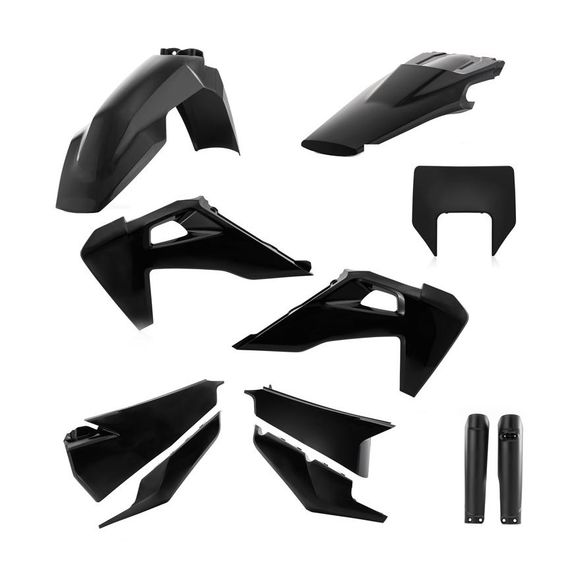 Acerbis FULL KIT black plastic kitRef: AE3018 / 0024051.090