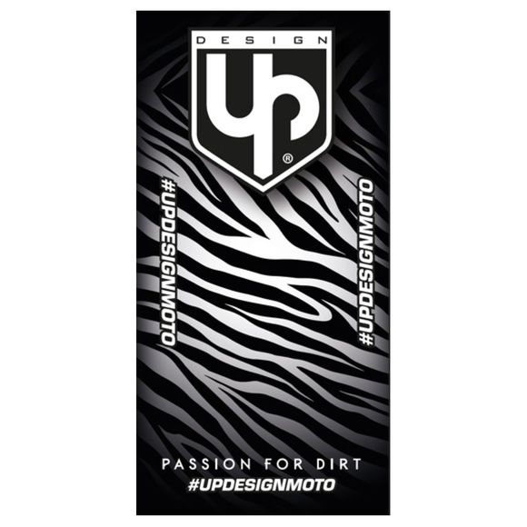 Environmental carpet Up Design (1m x 2m) Universal Zebra - Black / WhiteRef: Upd0533 / 88Tapis02