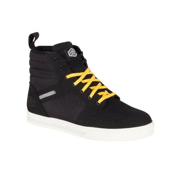 Segura Santana Moto Sneakers - Black / YellowRef: SG1459