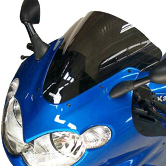 Bulle Bullster Double courbure Fumé grisKAWASAKI 1200 ZZR 1200 (ZX1200C) - 2002 - 2005Ref : BK074DCFG