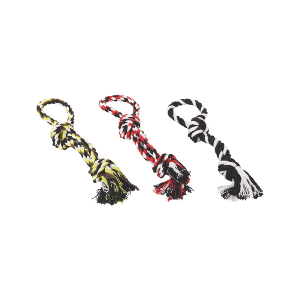 Beeztees Bino Rope Toy with 2 Knots