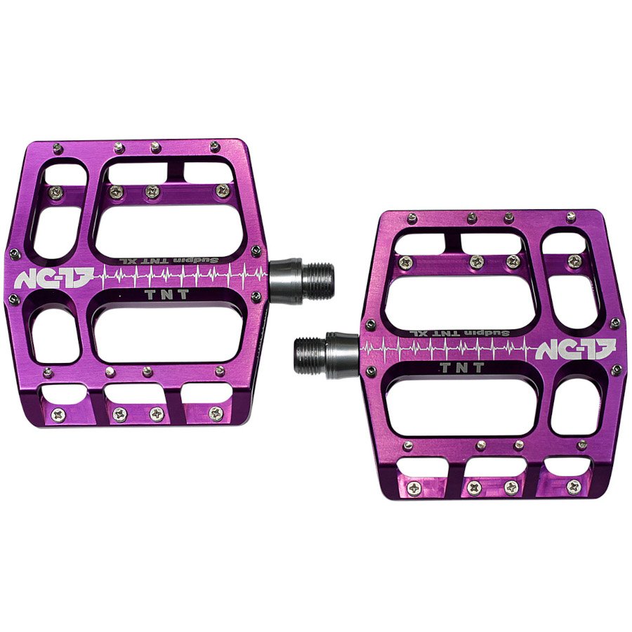 NC-17 Sudpin IV XL TNT Platform Pedal - purple