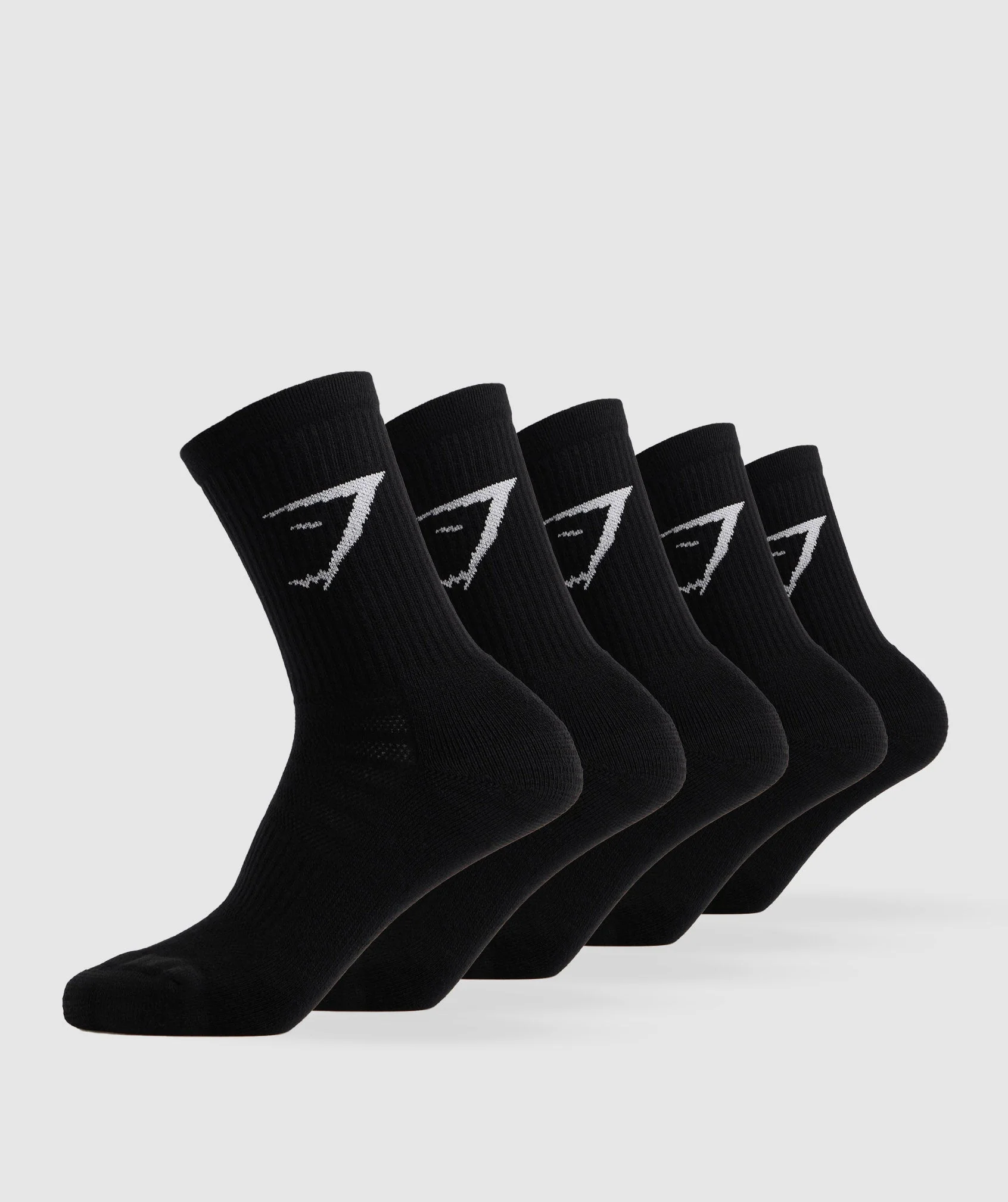 Crew Socks 5pk Black