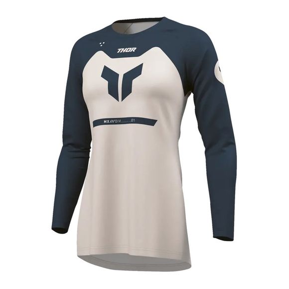 Thor Ride threat cross jersey - woman 2025 - yellow / orangeRef: TO3235