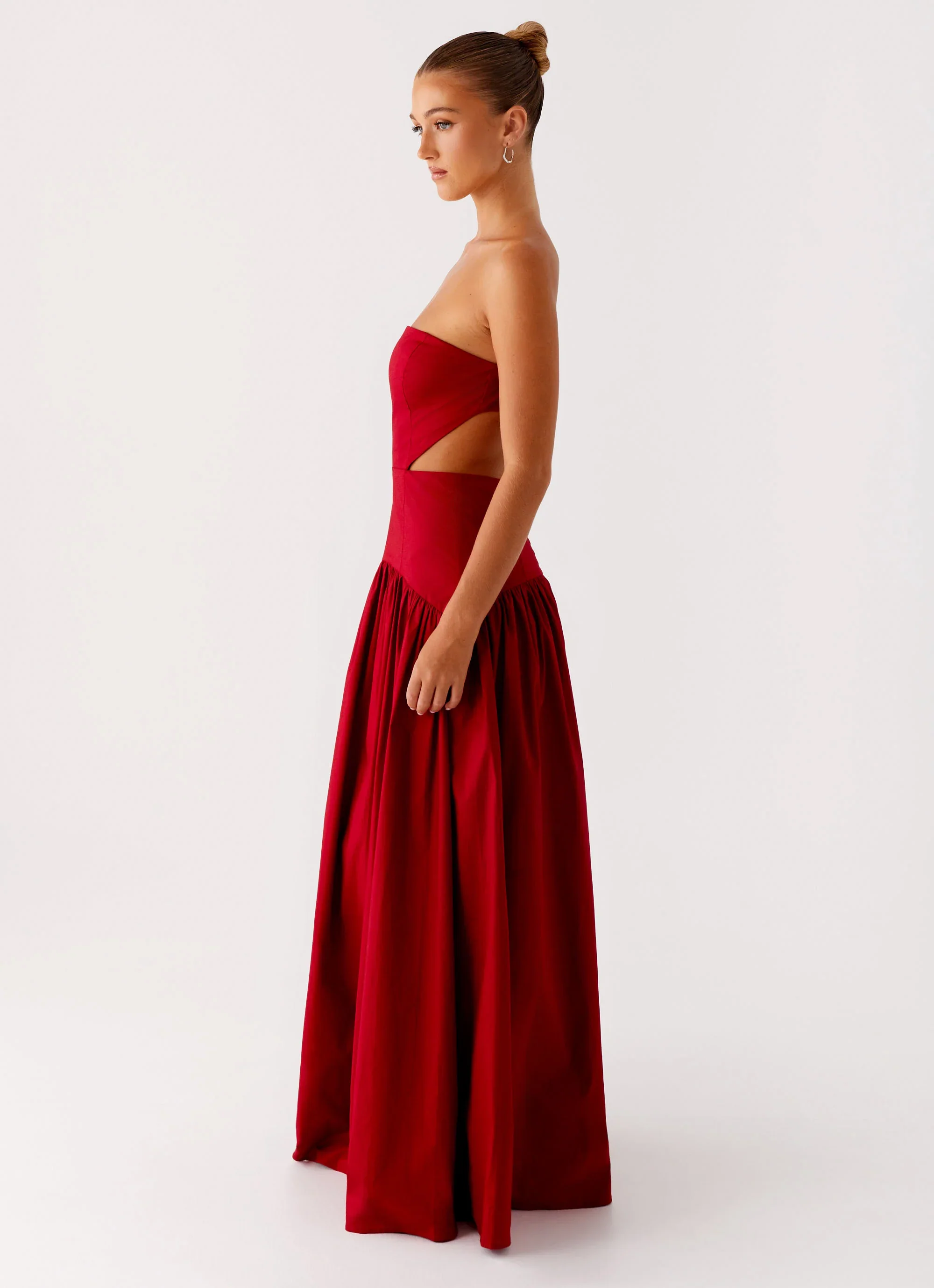 Aamari Maxi Dress - Red