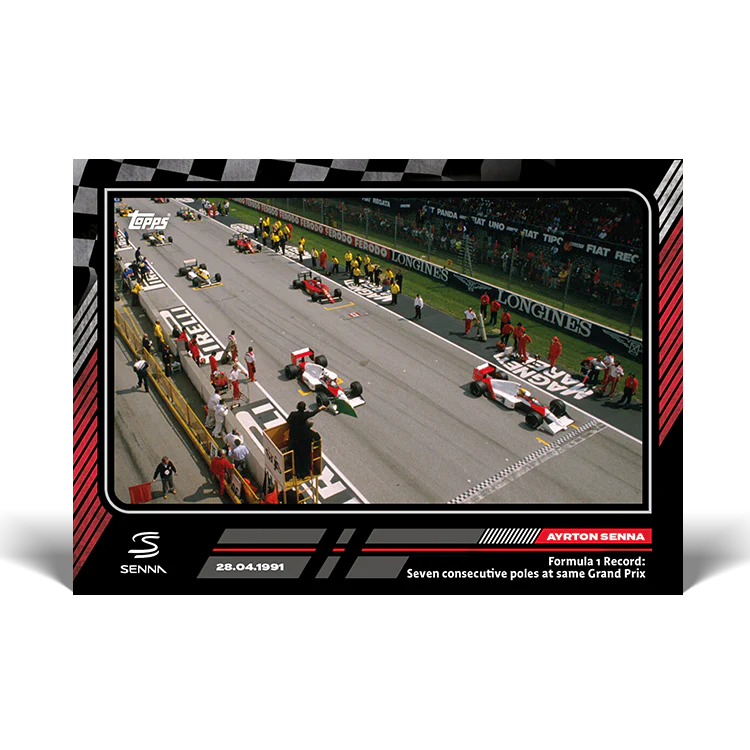 Topps UK - The Story of Senna - Card #33