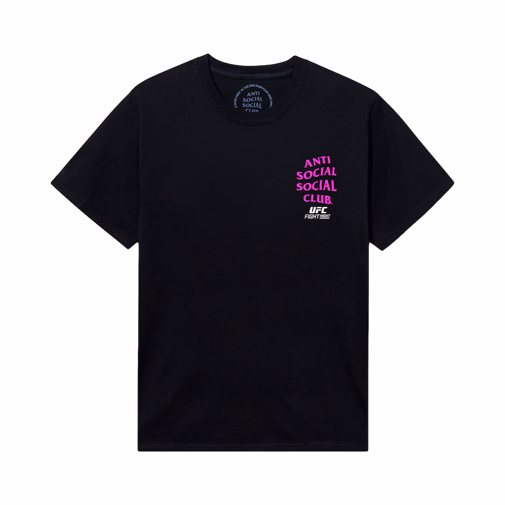 UFC x ASSC Lock Out T-Shirt - Black - Mens