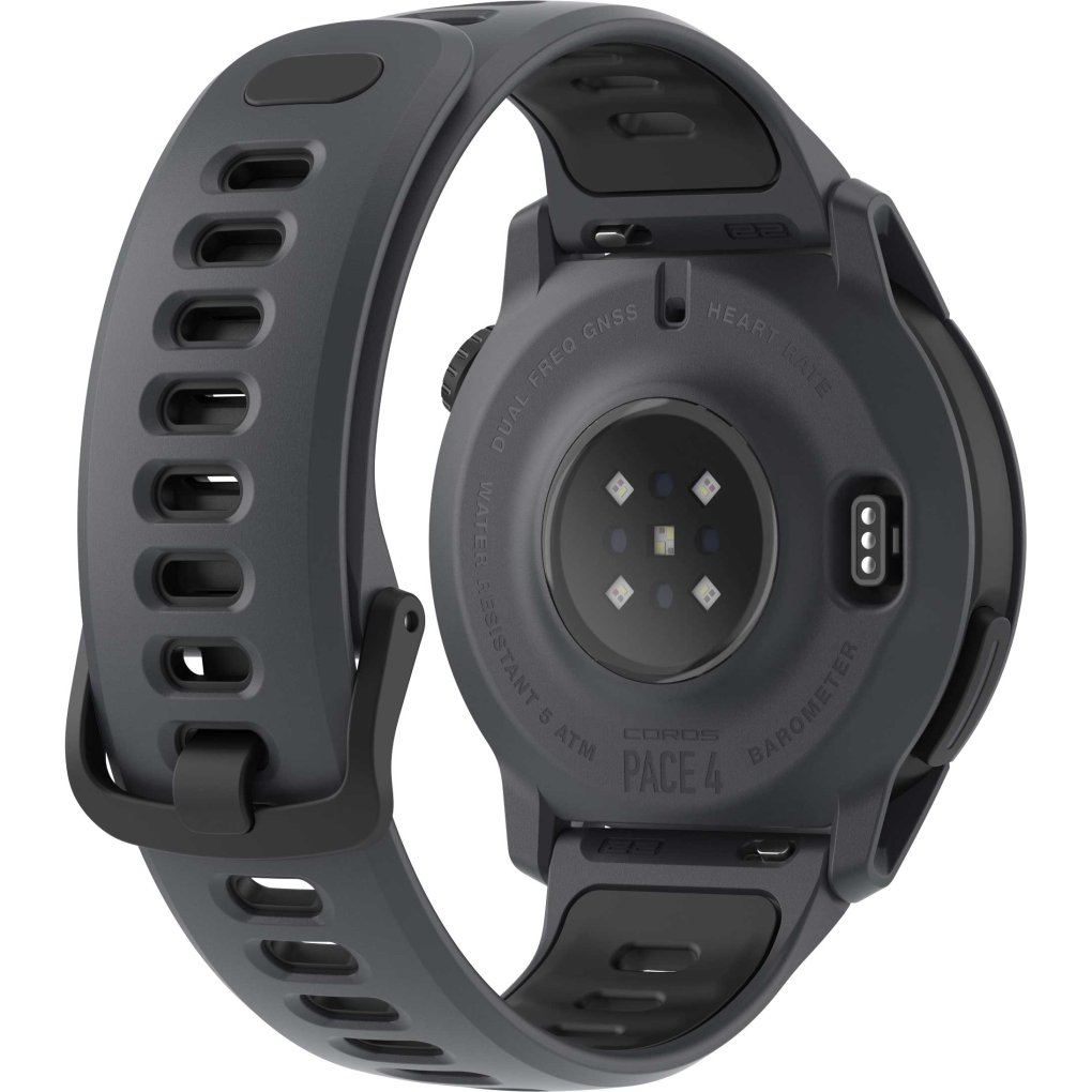 COROS PACE 4 GPS Multisports Watch - Silicone Band - Black