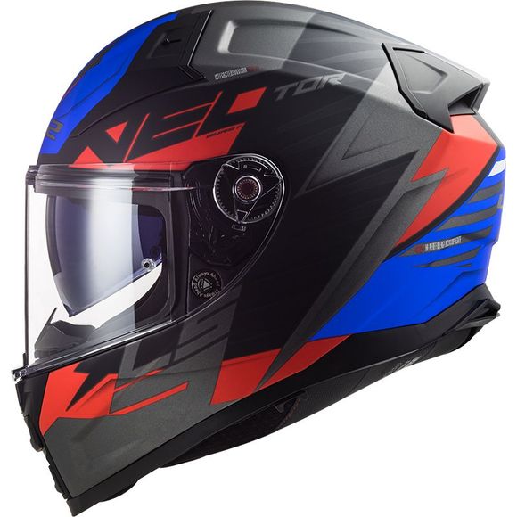 LS2 FF811 Full-Face Helmet - VECTOR II - ABSOLUTE - Black / RedRef: LS0680