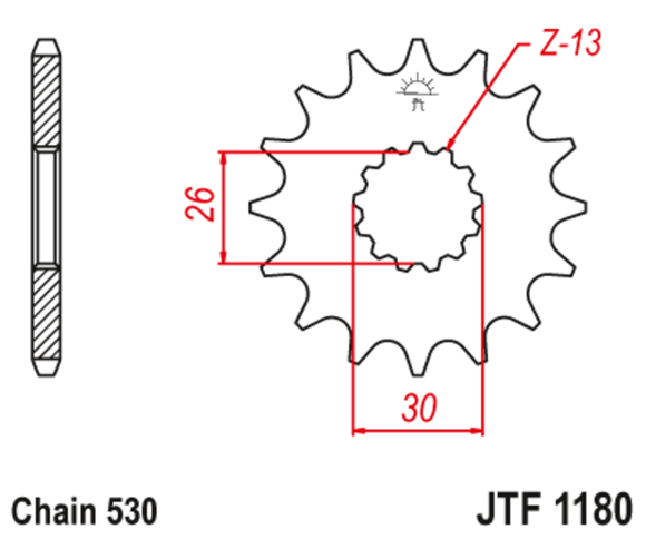 JT. Anti -noise steel 1180 - 530Ref: Jtc00585A / 1126784002