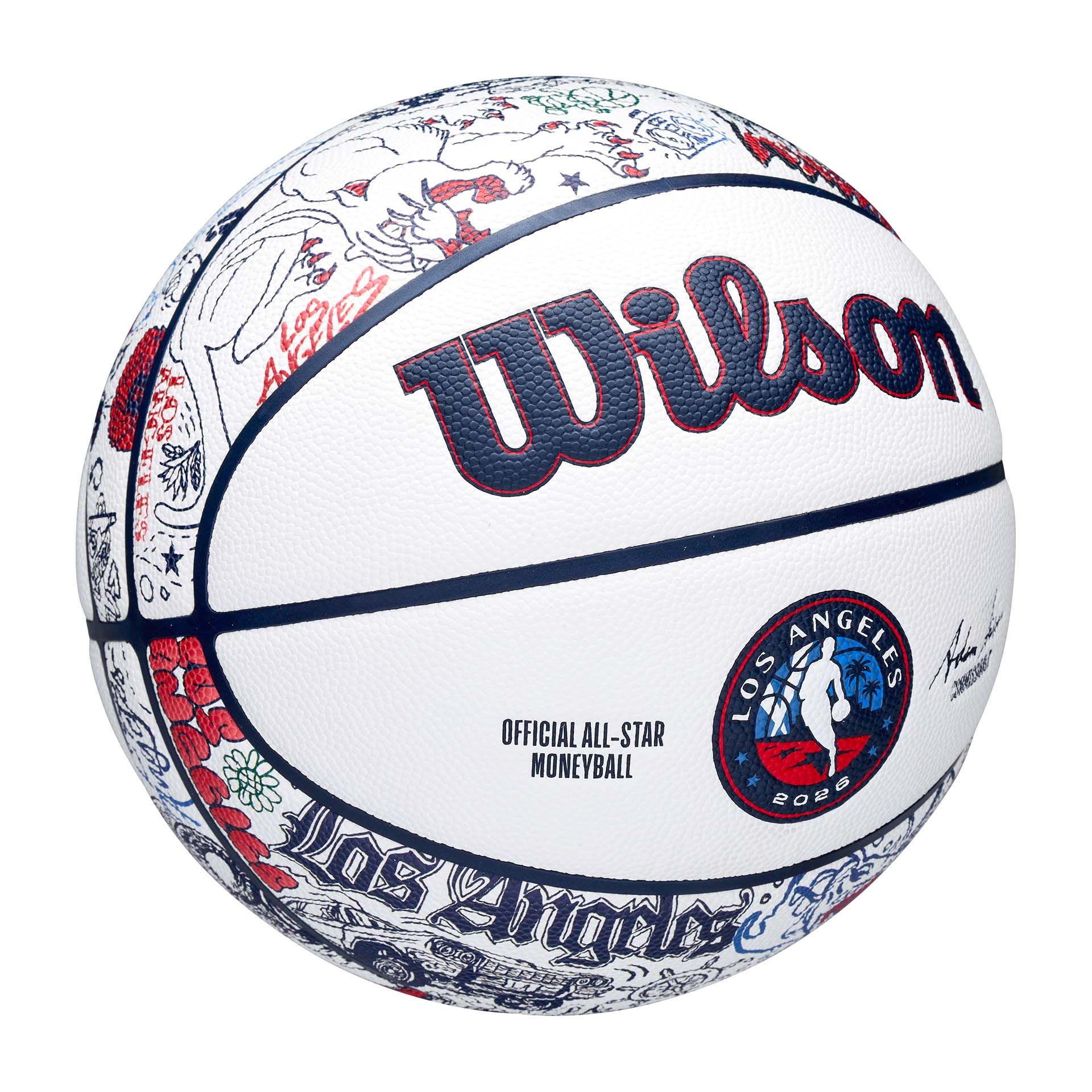 2026 NBA All-Star Los Angeles Official Money Ball (Size 7)