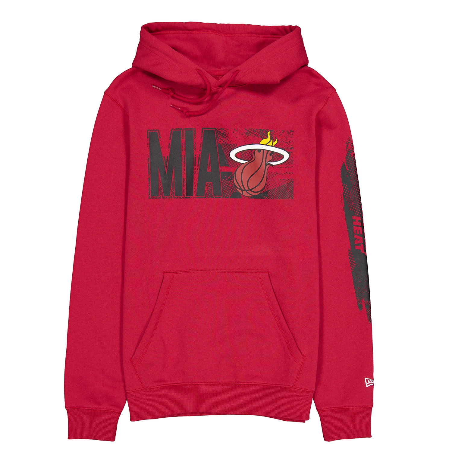 Miami Heat 2024 NBA Tip-Off New Era Hoodie Red