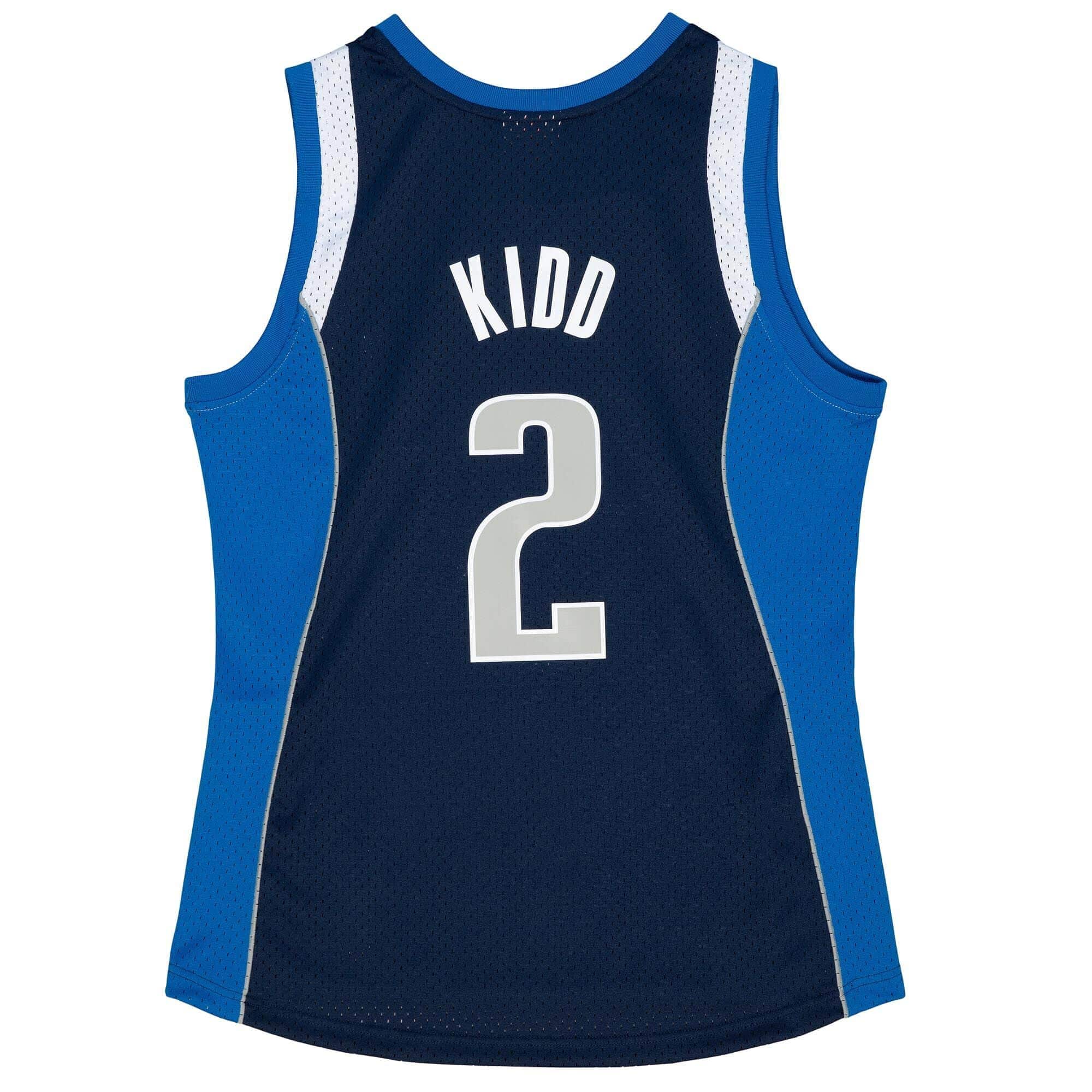 Jason Kidd #2 Dallas Mavericks 2011-12 Mitchell & Ness Swingman NBA Jersey Navy