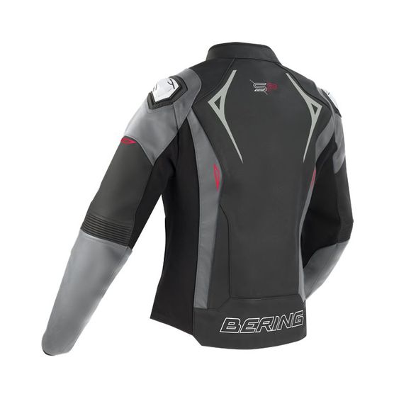 Bering Lady Snap - Black / Gray Motorcycle JacketRef: BR1545