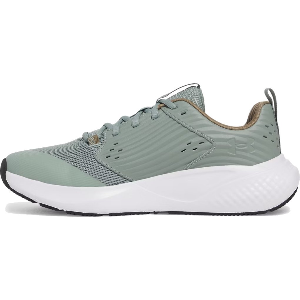 Under Armour UA Commit 4 Training Shoes Men - Silica Green/Bayou/Metallic Silver