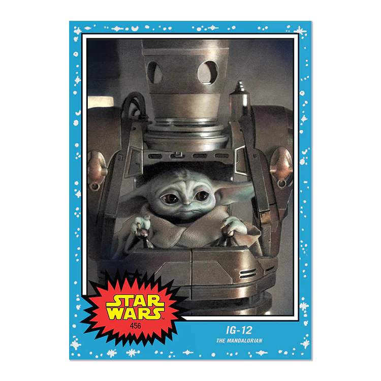 Topps UK - SW Living Set Card #456 - IG-12