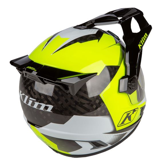 KLIM KRIOS PRO Full-Face Helmet - CHARGER - Yellow / BlackRef: KLI0337