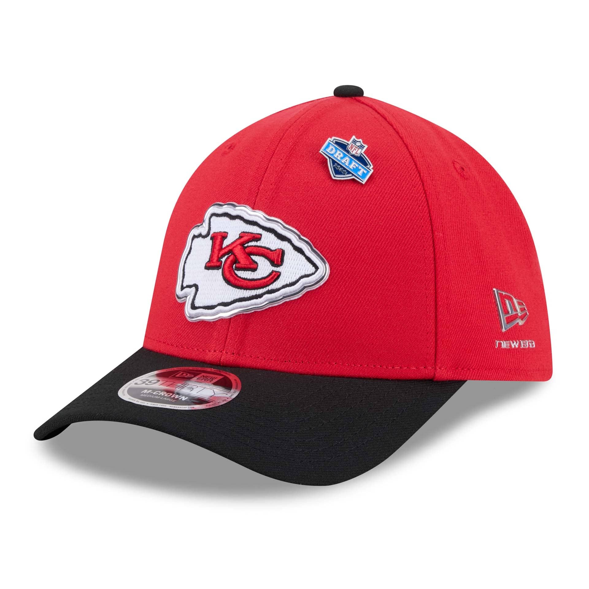 Kansas City Chiefs 2026 NFL Draft 39THIRTY M-Crown Flex Cap