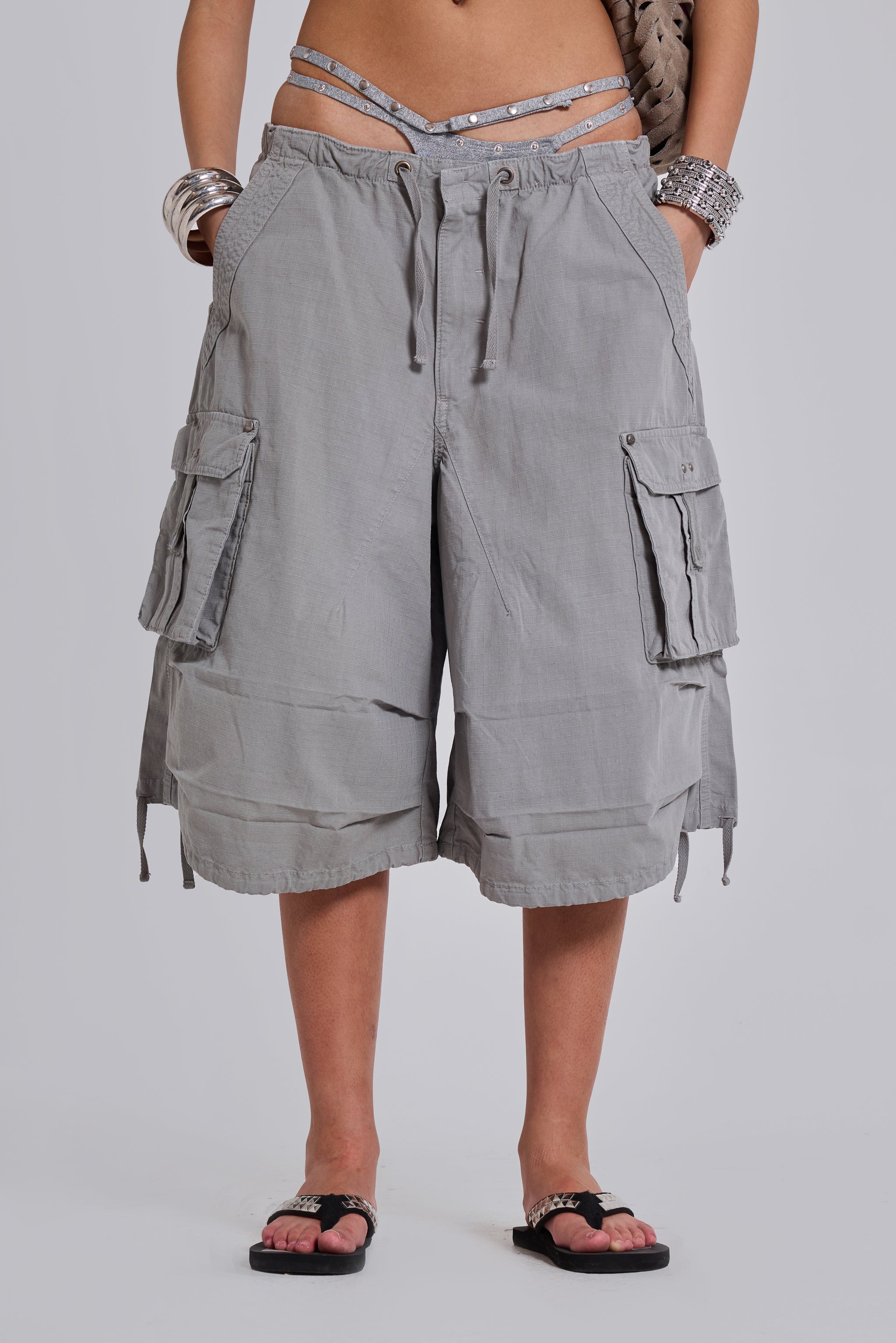 Dove XL Parachute Shorts