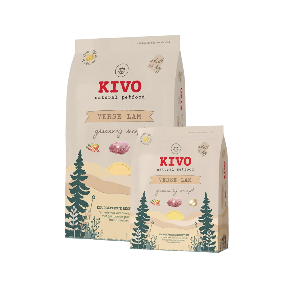 Kivo Dried Lamb Grain-Free - 14 kg
