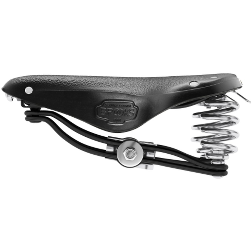 Brooks B66 Bend Leather Saddle - black