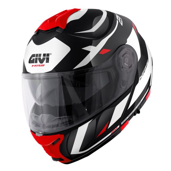 Casque modulable Givi X.21 EVO F NUMBER - Noir / RougeRef : GI1608