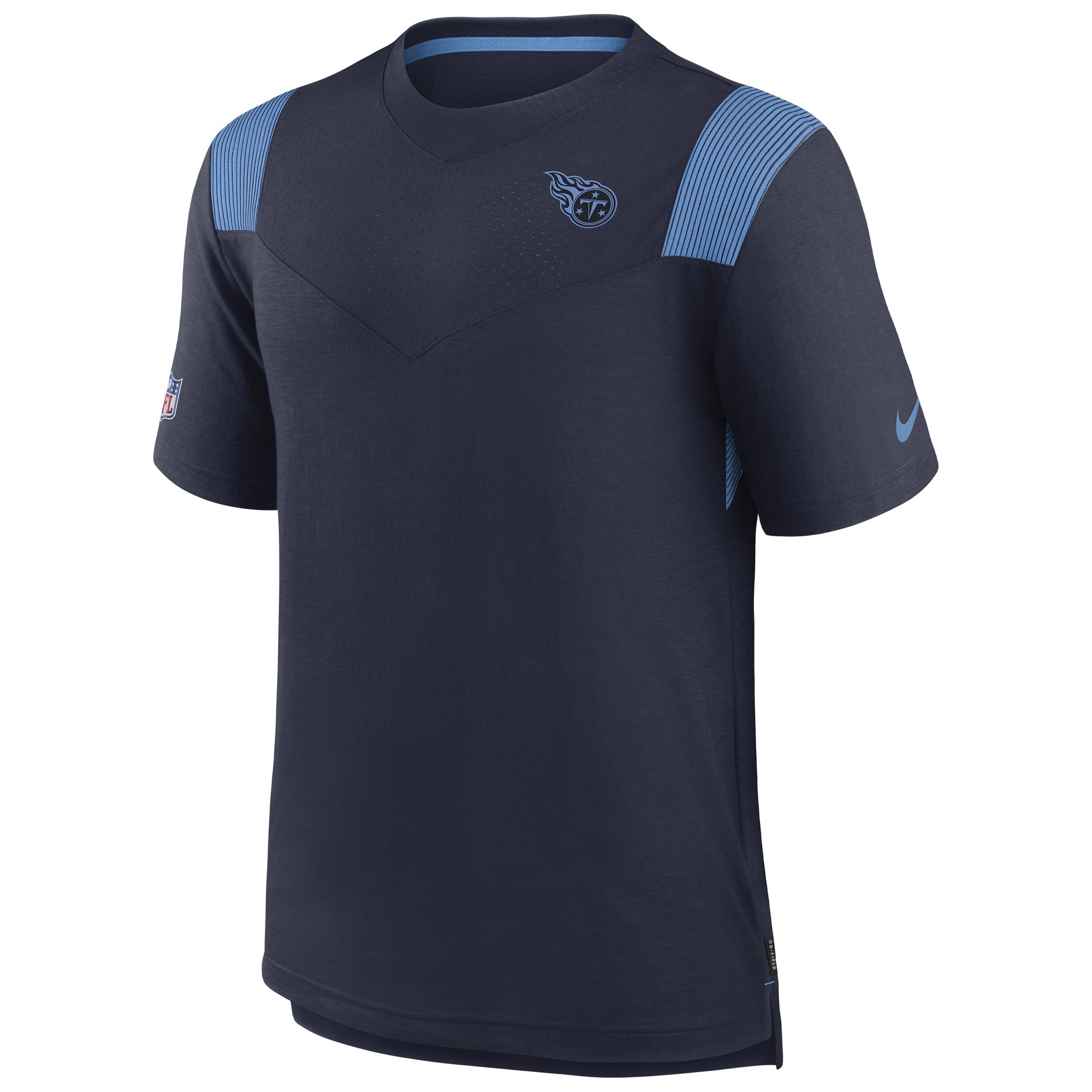 Tennessee Titans 2022 NFL Sideline Nike Performance Player Top Navy