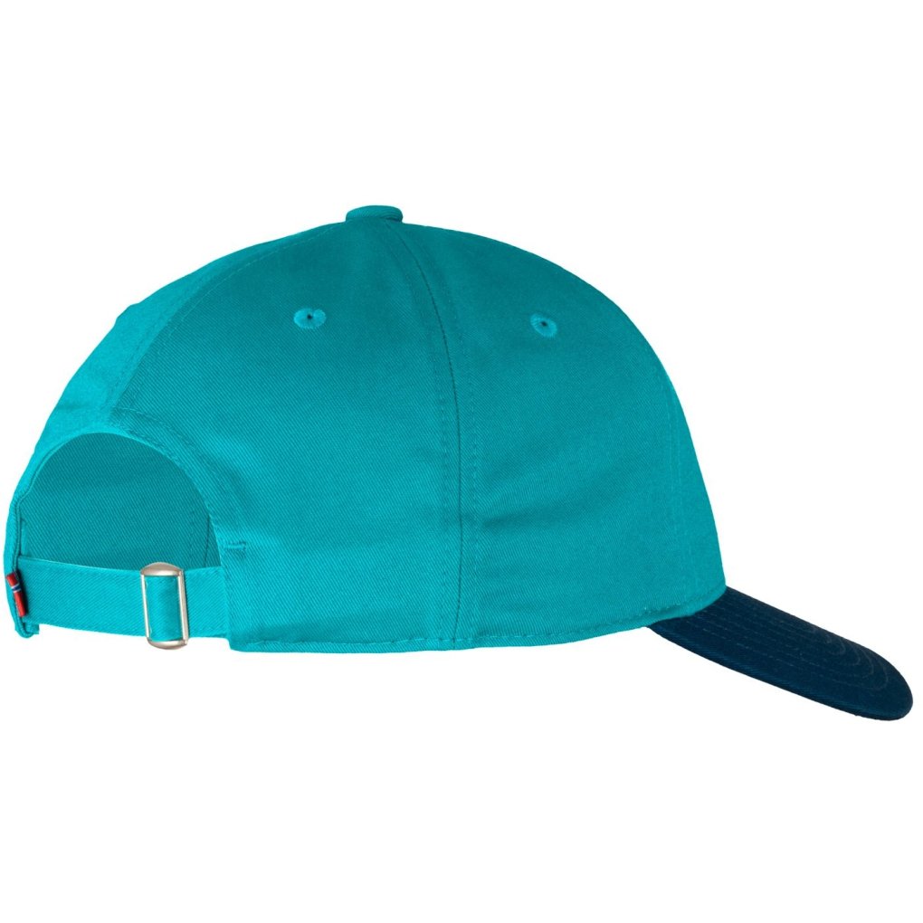 Trollkids Kroksand Cap Kids - Pool Blue/Dark Indigo/Spring Leaf