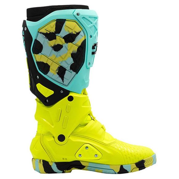 Sidi CROSSAIR X 2025 cross boots - Green / YellowRef: SID0305