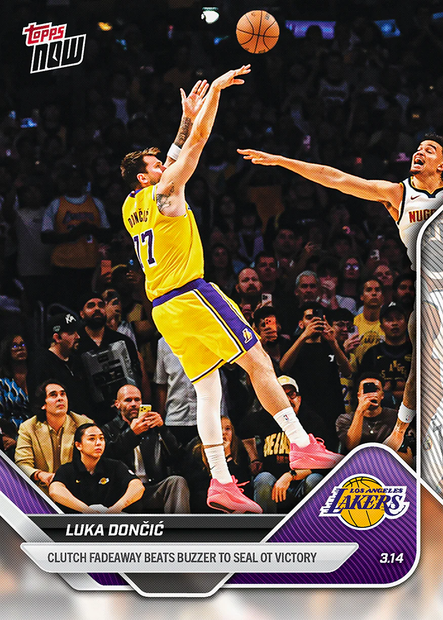 Luka Dončić - 2025-26 NBA Topps NOW® - Card 206