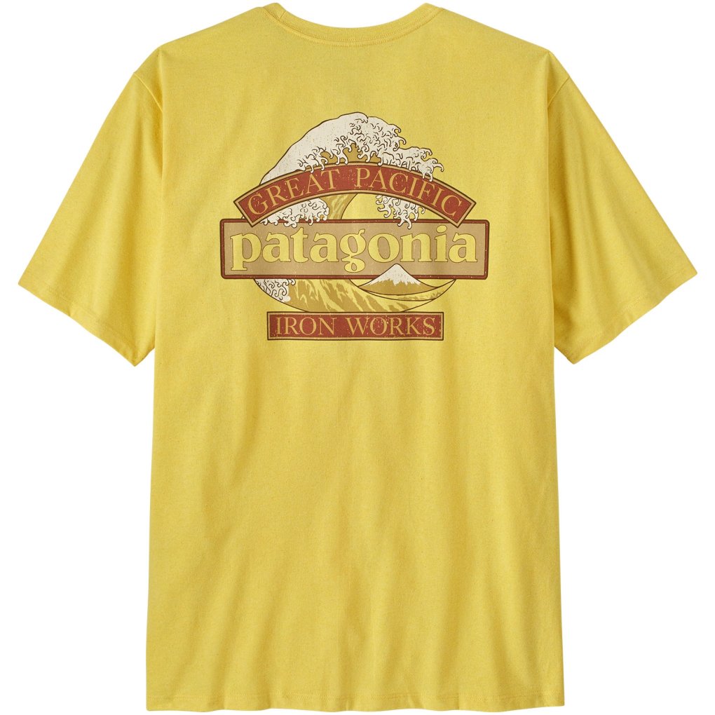 Patagonia Great Waves Responsibili-Tee Men - Shore Blue