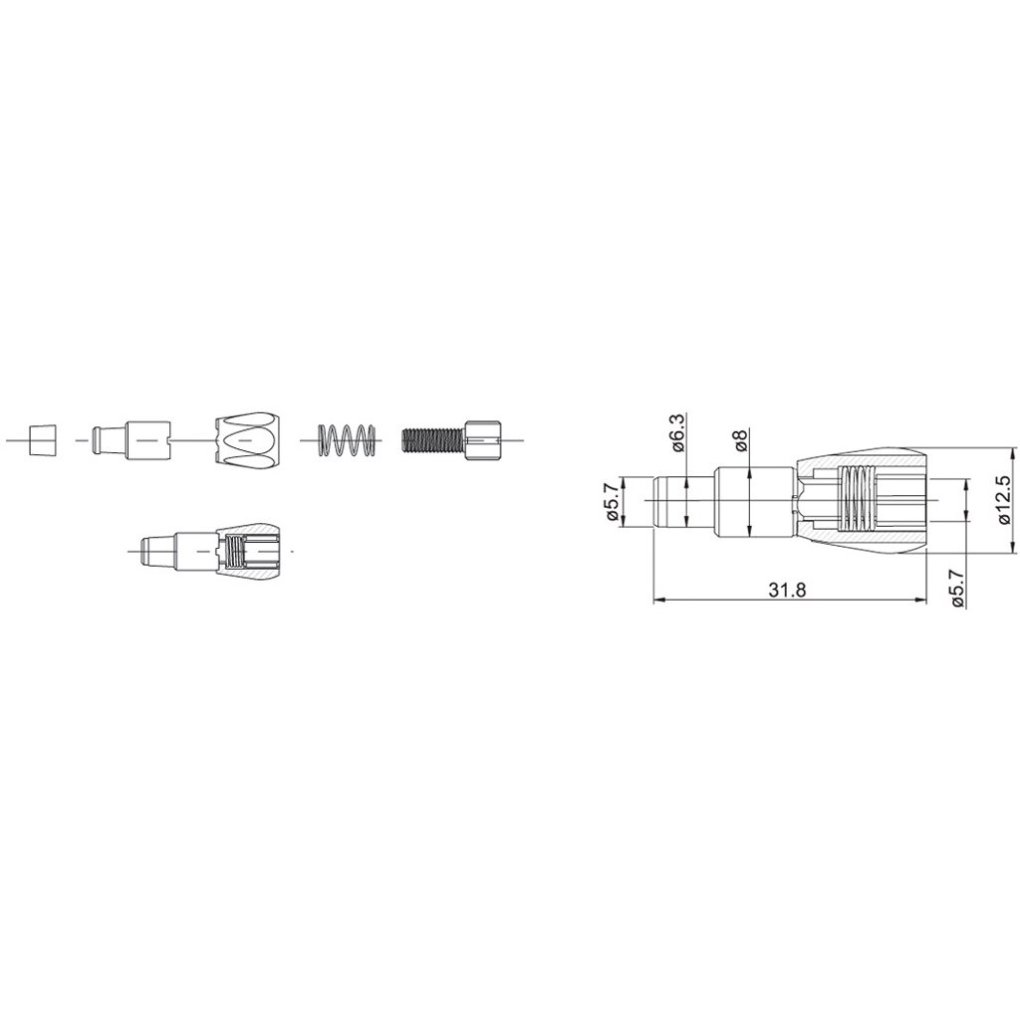 Jagwire Rocket II Adjuster (2 pcs)