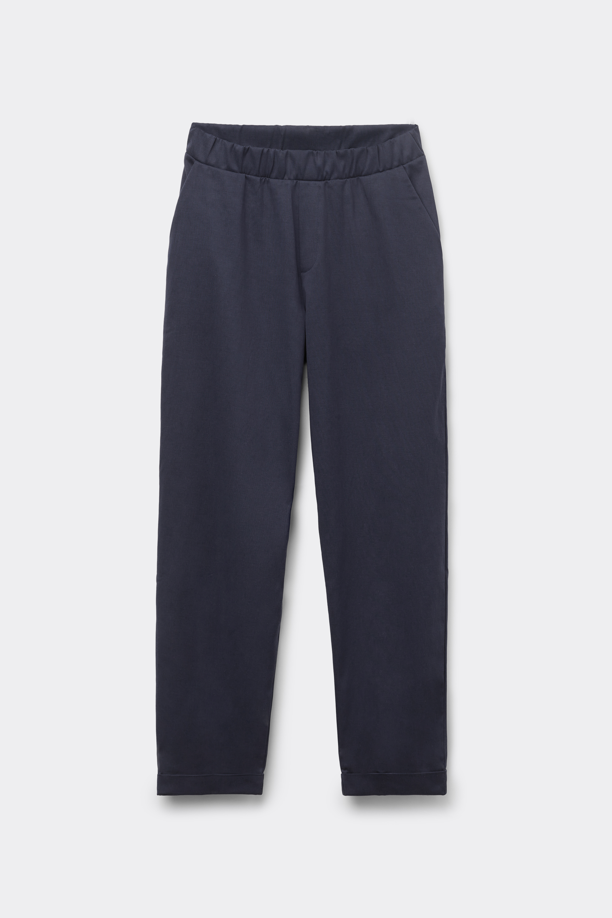 Gabardine Cigarette Trousers