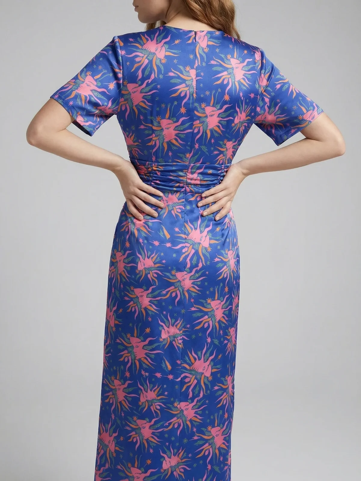 Daphne Rose Blue Vintage Dress