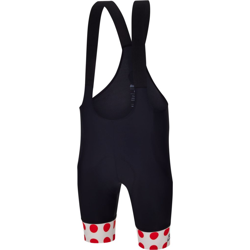Santini GPM Leader Bib Shorts Men - Tour de France™ 2025 Collection - RE1375GITTDFKOM - black NE