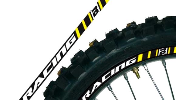 Filet de jantes Blackbird jaune universelle UniverselRef : BC00343A / 1082405003