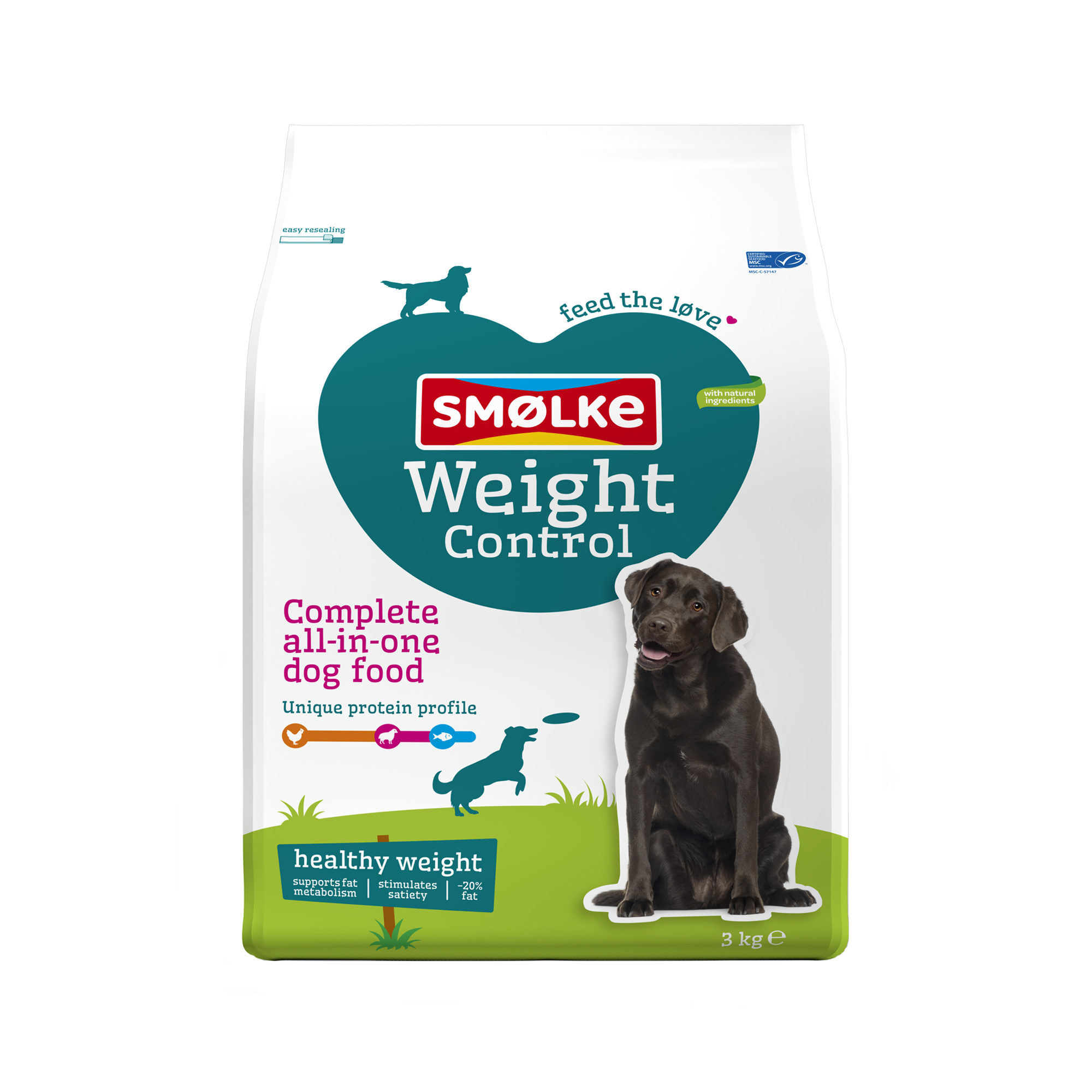 Smølke Adult Dog Weight Control - 3kg