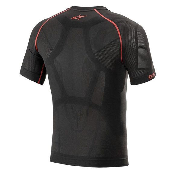 Maillot Technique Alpinestars RIDE TECH TOP SS SUMMER - Noir / RougeRef : AP12373