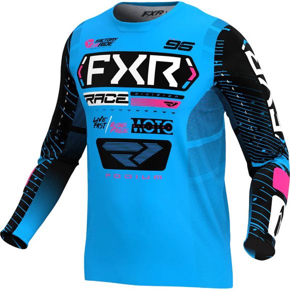FXR PODIUM CHILDREN'S 2026 cross jersey - Blue / BlackRef : FXR0872