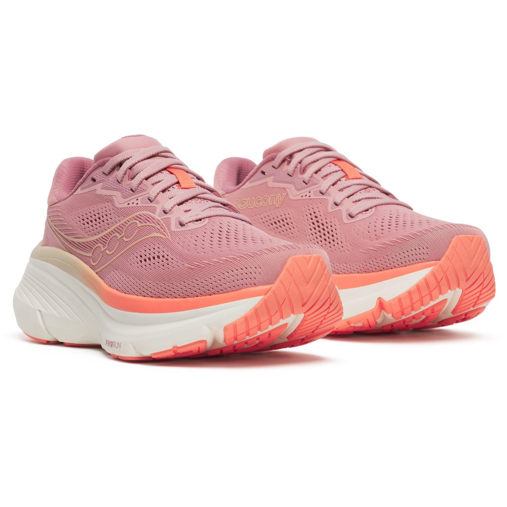 Saucony Guide 19 Running Shoes Women - mauve/salmon