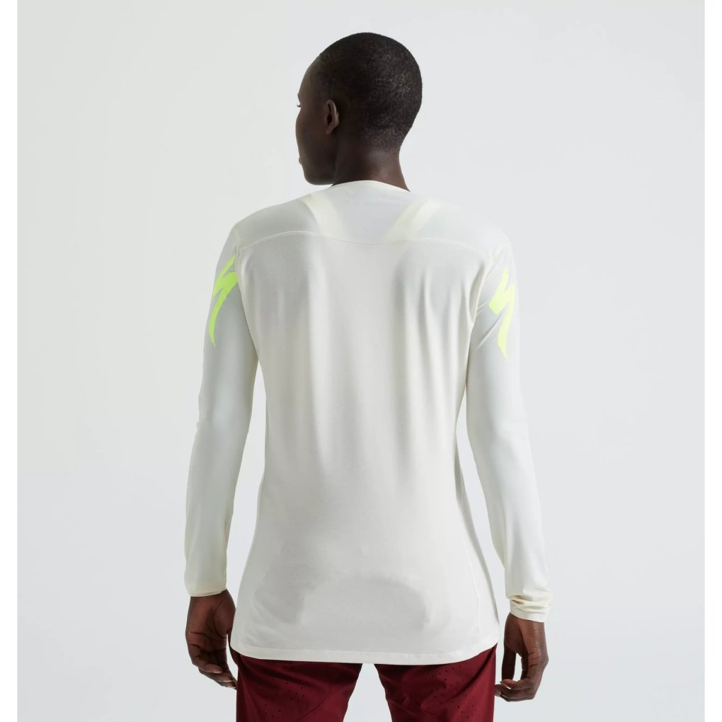 Specialized Gravity Race Longsleeve Jersey Unisex - birch white