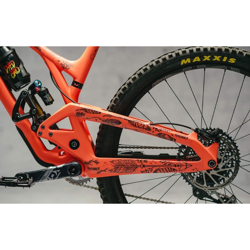 DYEDBRO Frame Protection Kit - Dream Catcher - black matte