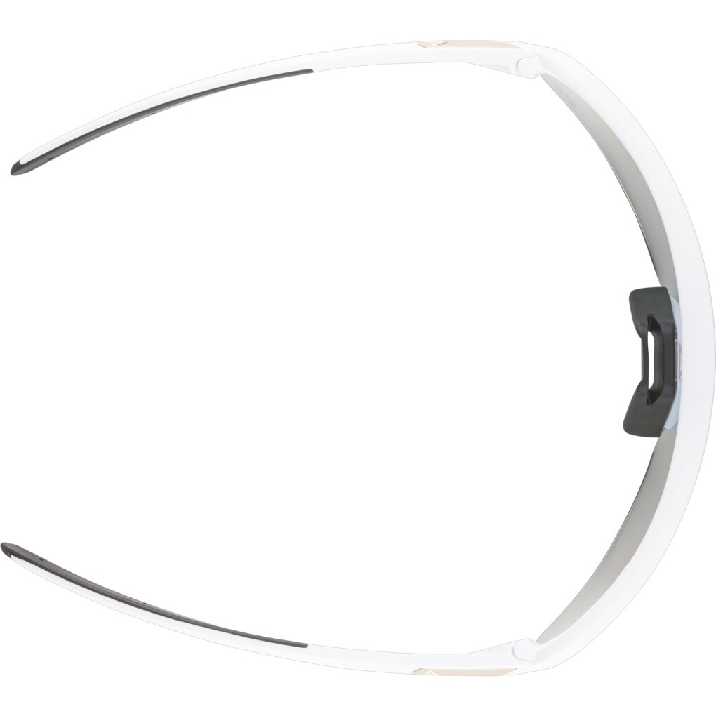 Alpina Turbo Pro S QV Glasses - white matt/rainbow mirror
